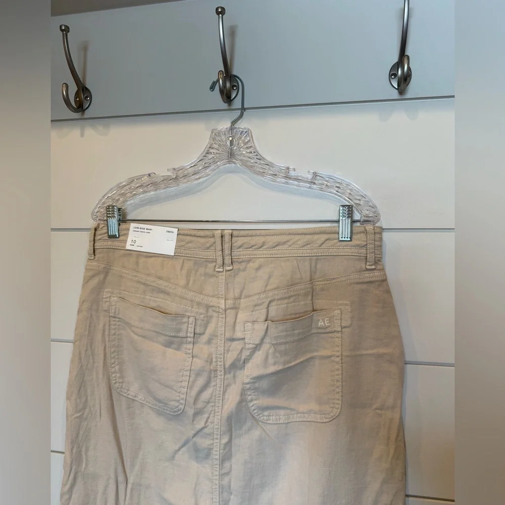 NWT American Eagle Low-Rise Maxi Skirt Dreamy Drape Line 10 / 30W